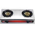 Stainless Steel Double Burner Gas Hob, Gas Stove